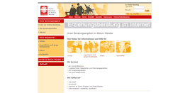 Desktop Screenshot of onlineberatung-caritas.de